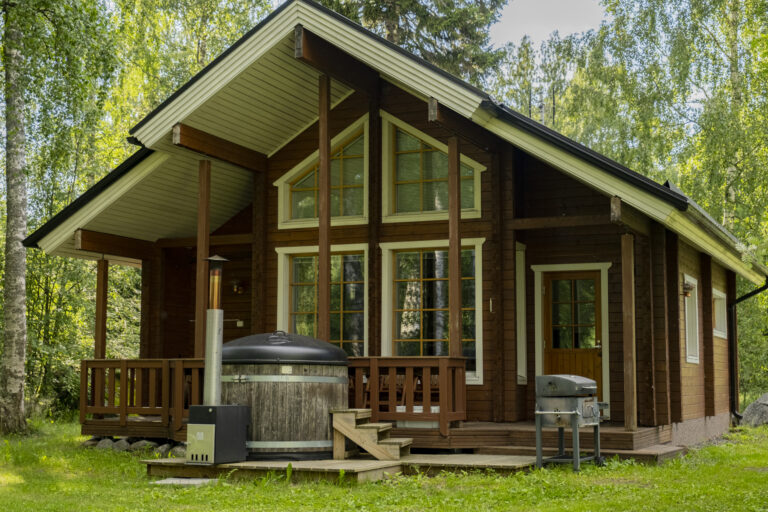 lomamökki, vuokramökki, huvila